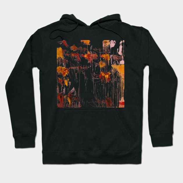 Cy Twombly, Modified Art 6 Hoodie by AbstractArt14